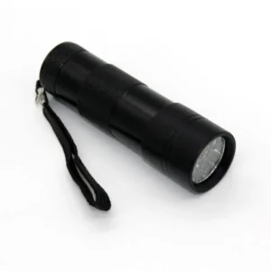 395NM UV Purple Light Waterproof Aluminium LED Torch