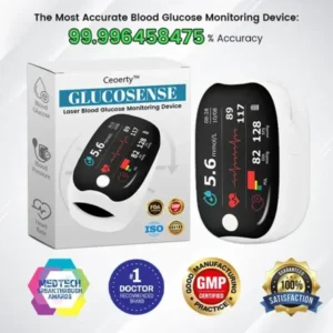 GlucoSense Laser Blood Glucose Monitoring Device
