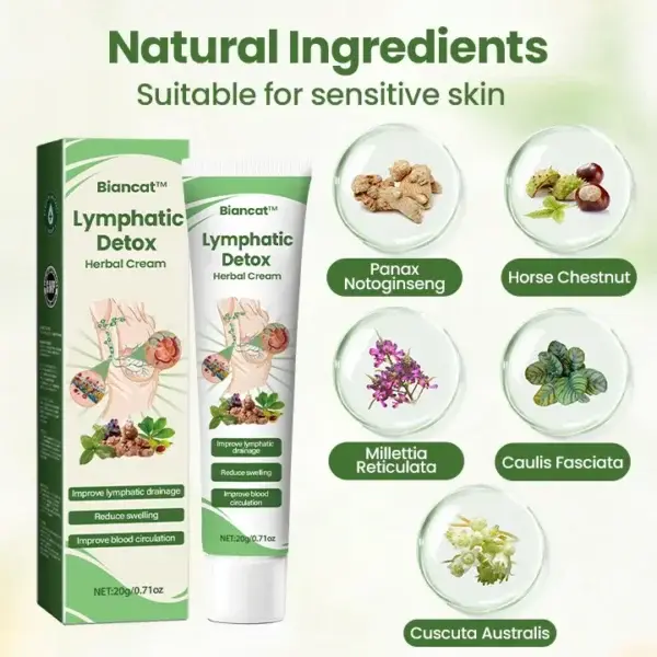 Lymphatic Detox Herbal Cream