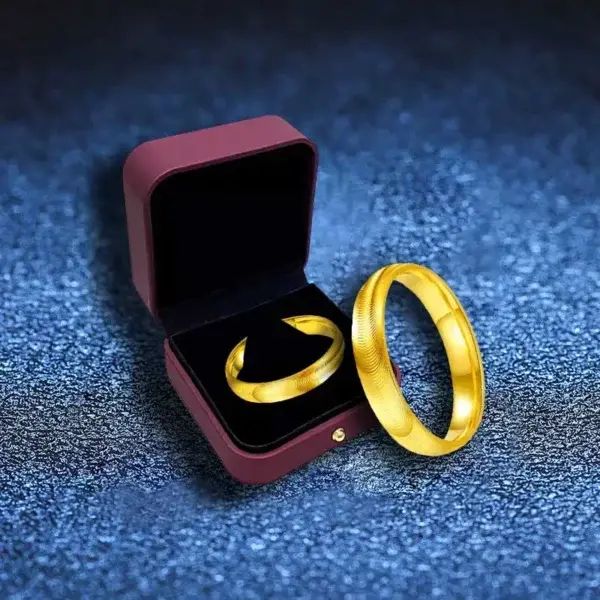 Lymphatic magnetic therapy cats eye ring