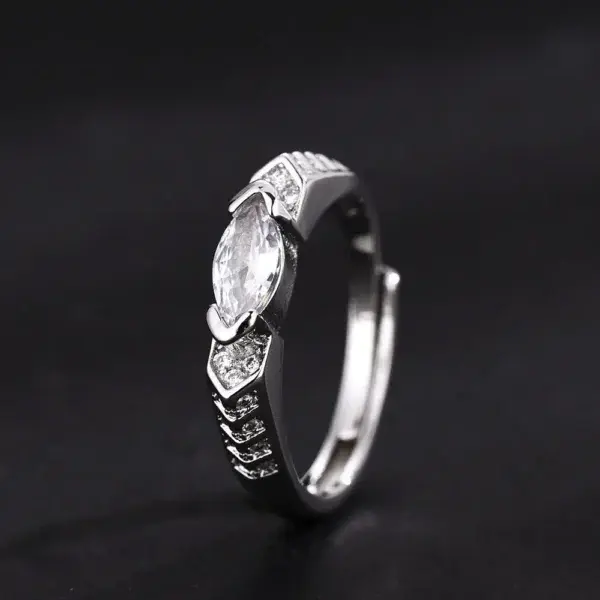 Magnetology Moissanite Diamond Ring