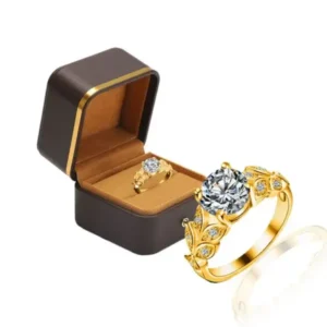 Magnetology Moissanite Diamond Ring