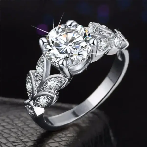 Magnetology Moissanite Diamond Ring