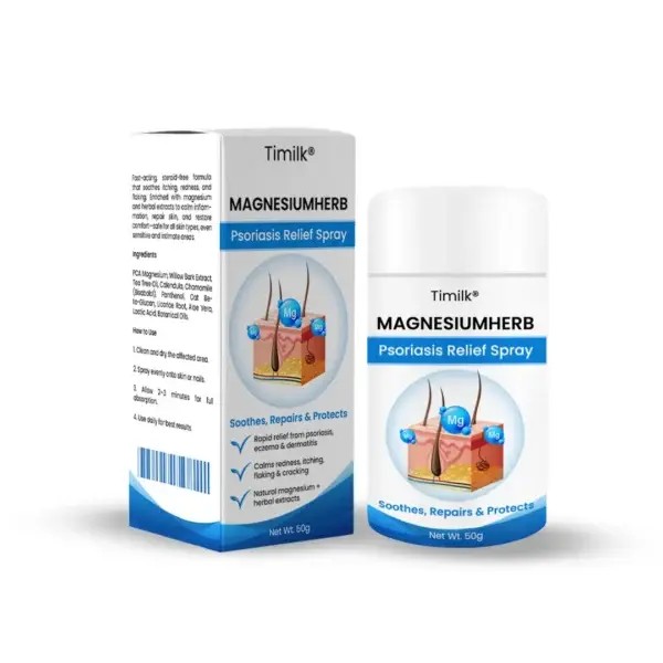 Timilk® MagnesiumHerb Psoriasis Relief Cream