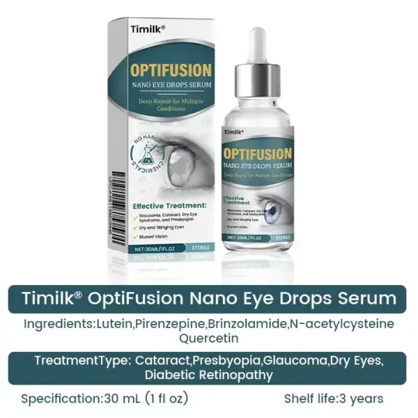 Timilk® OptiFusion Nano Eye Drops Serum