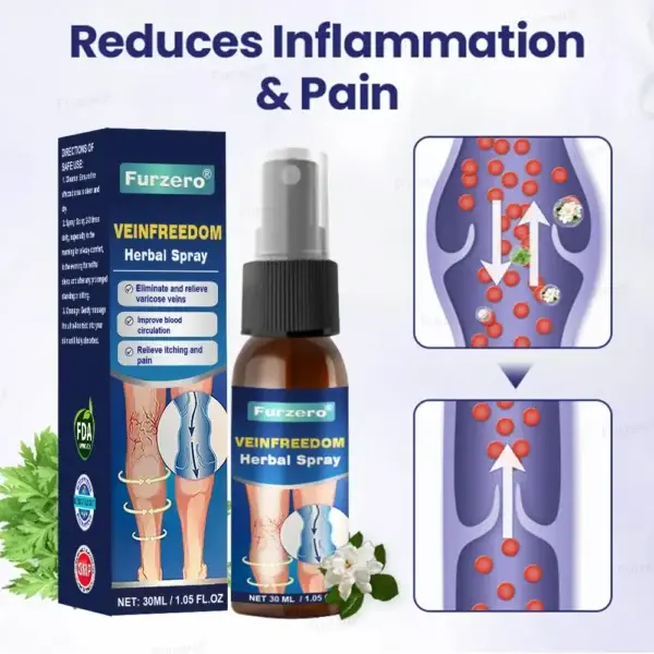VeinFreedom Herbal Spray – MicroMist Therapy