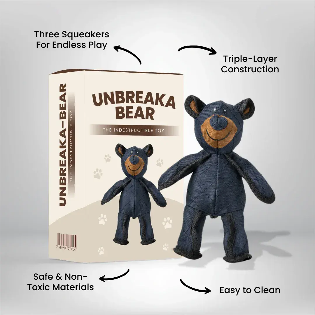 2025 New Unbreaka-Bear For Heavy Chewers - Image 2