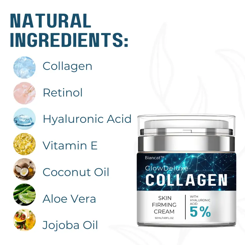 GlowDeluxe Collagen Skin Firming Cream - Image 5