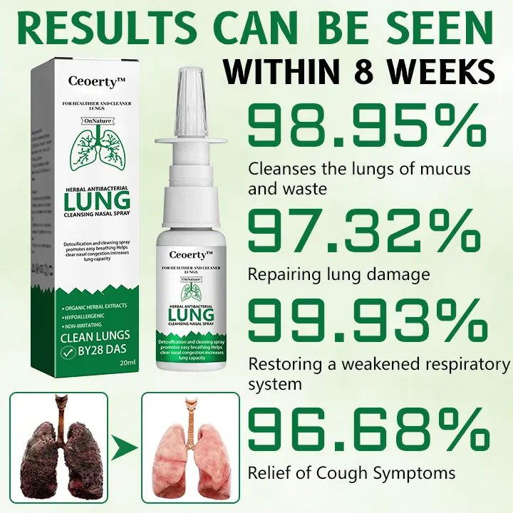 Herbal Antibacterial Lung Cleansing Nasal Spray - Image 2