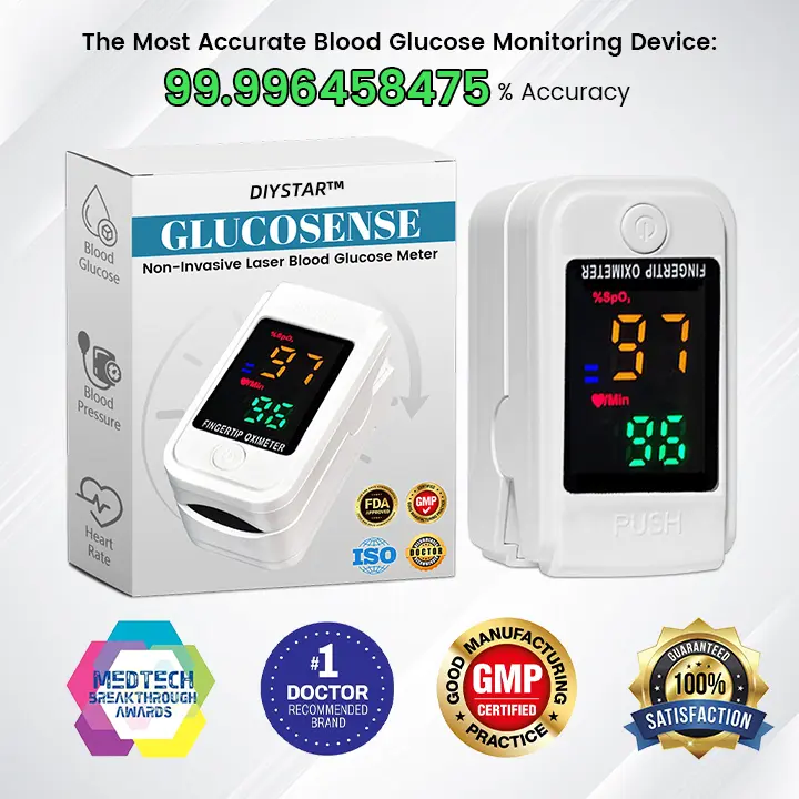 GlucoSense Non-Invasive Laser Blood Glucose Meter - Image 3