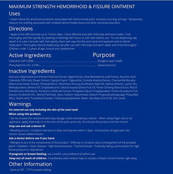 Doctor Butler's Hemorrhoids and Cracks Ointment - Image 5