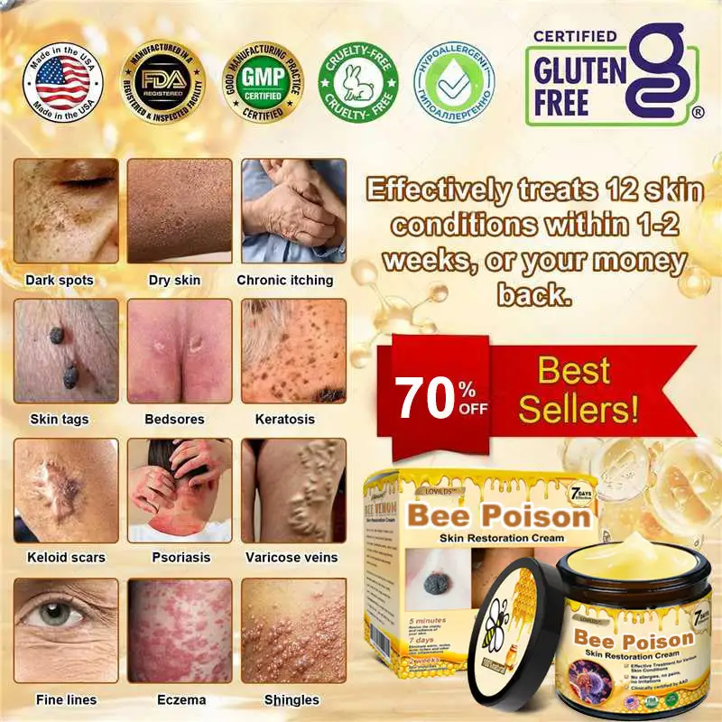 Bee Poison Skin Restoration Cream - Image 9