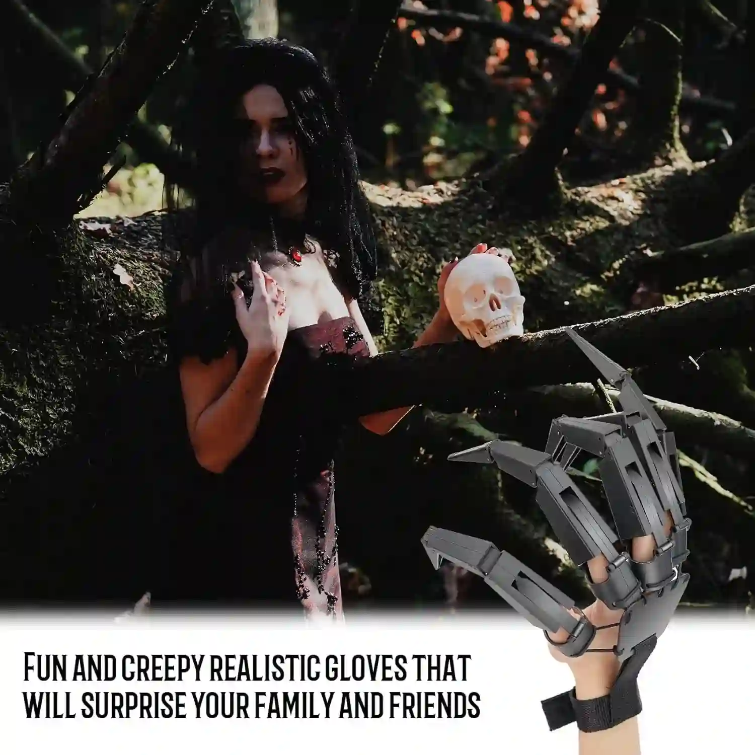 Halloween Articulated Fingers Fits All Finger Sizes - Image 8