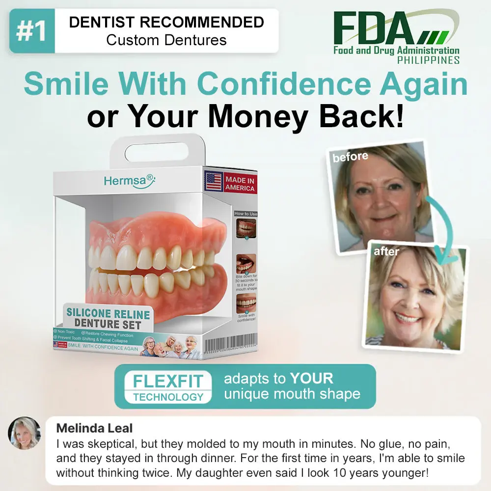 Advanced Customized Full Denture Set - Image 7