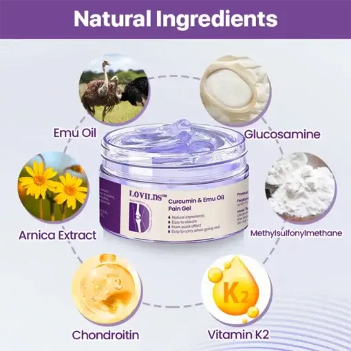 Curcumin & Emu Oil Pain Gel - Image 7