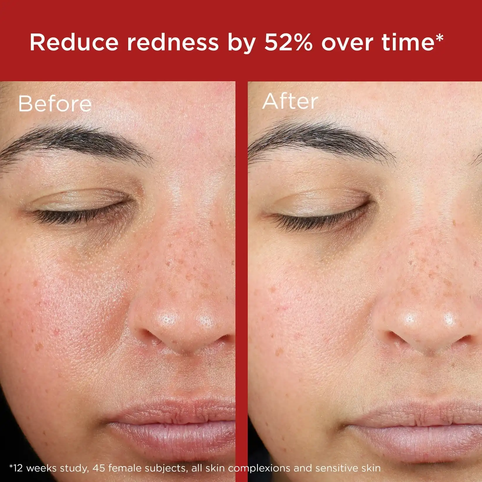 LOVILDS UV Skin Recovery Red Color Correcting Green Tint Broad Spectrum SPF 50 - Image 3