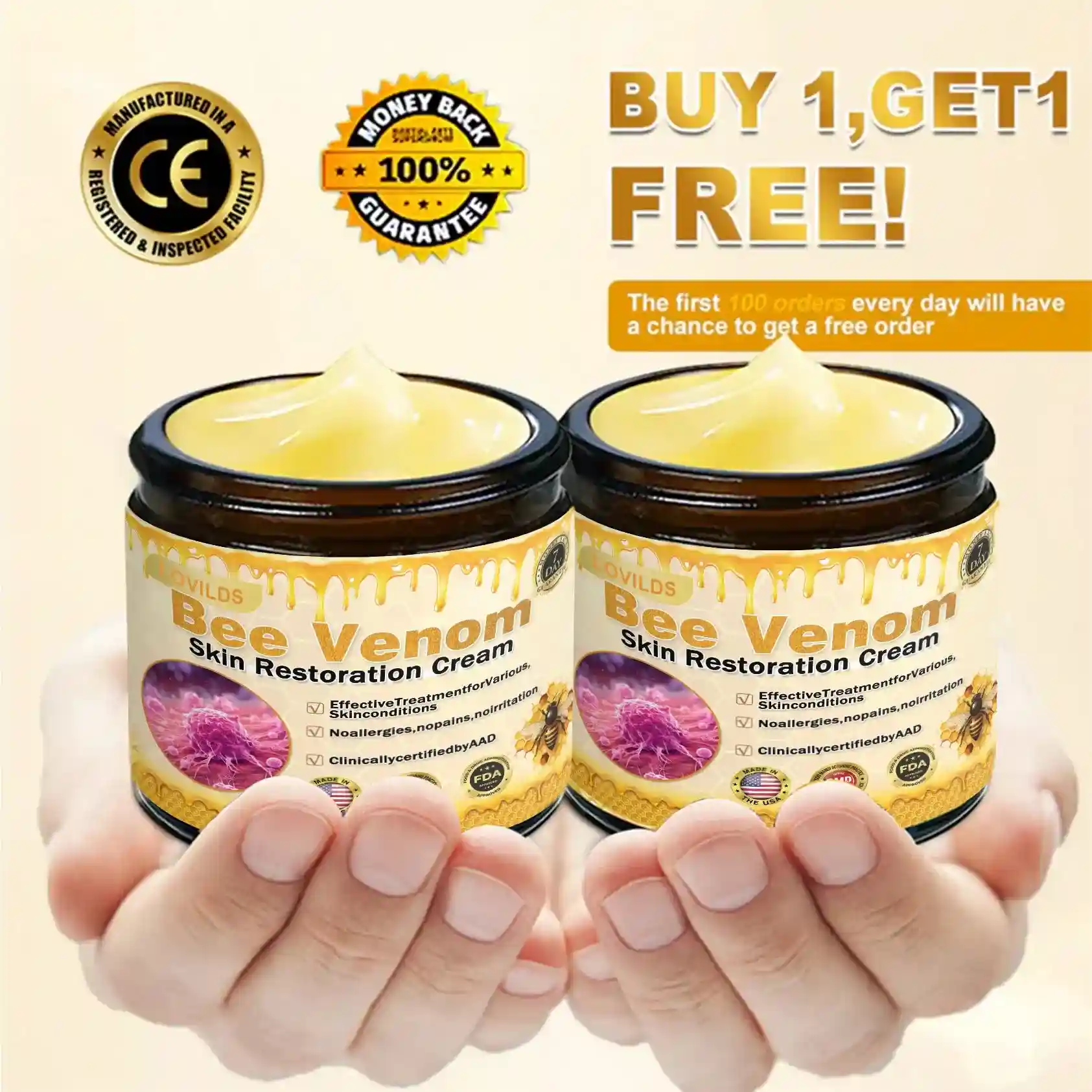 Bee venom Comprehensive Cream