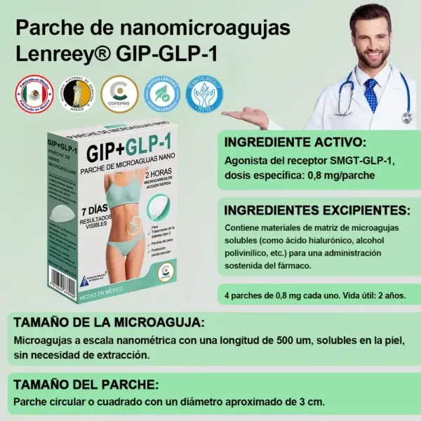 Parche de Microagujas Nano