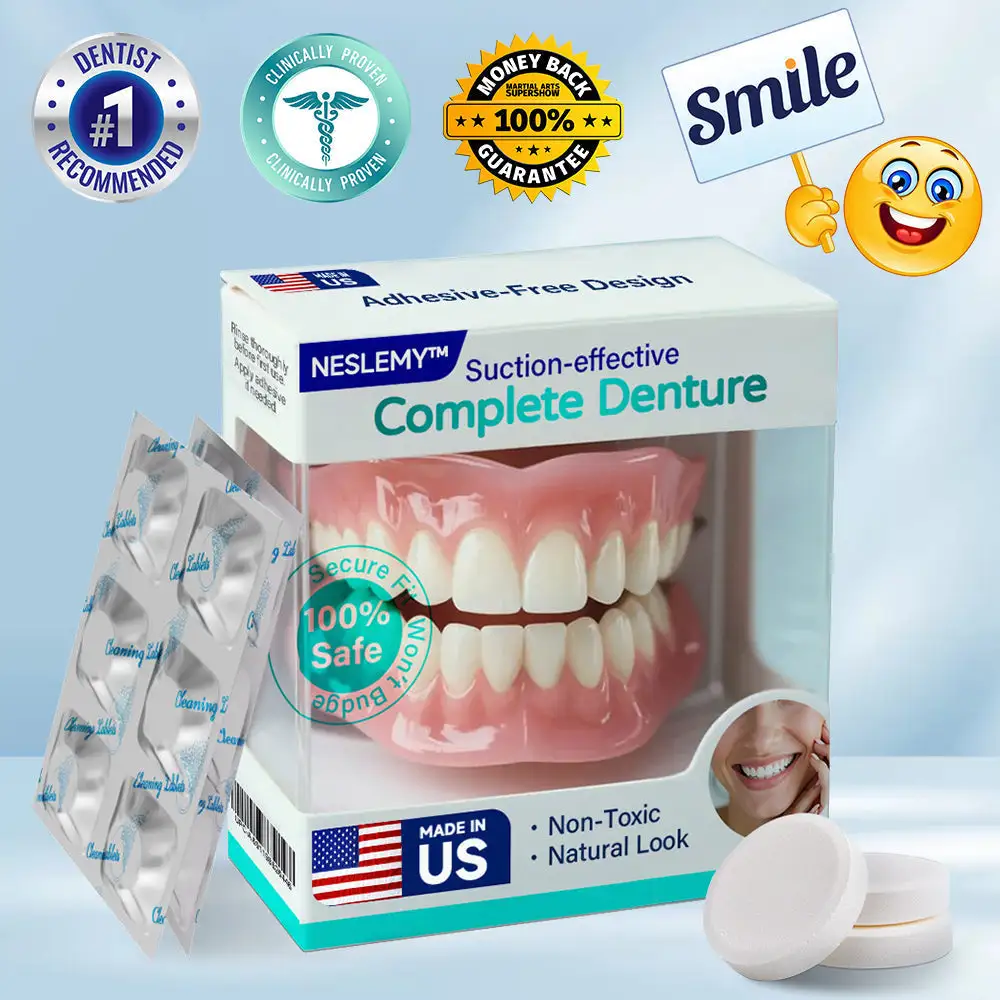 Suction-fit Complete Denture