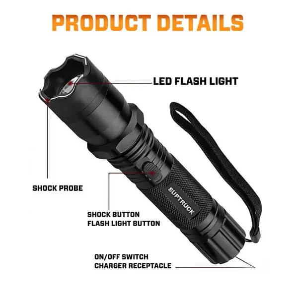 VoltGuard X95 Tactical Stun Flashlight - Image 3