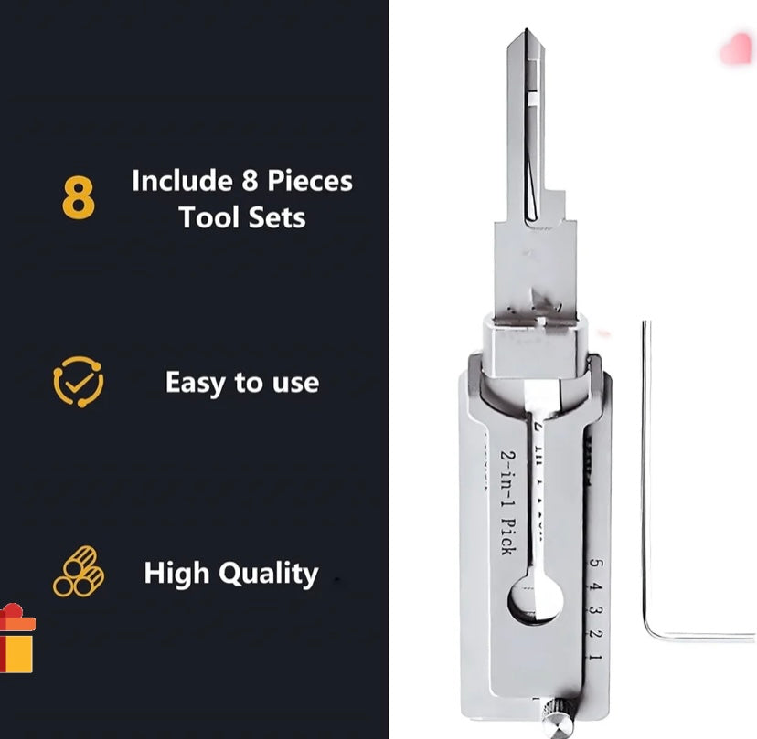 Stainless Steel Master Key Decoder - Image 3