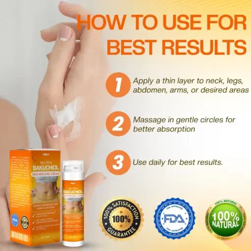 Nectéva Bakuchiol Skin Restore Cream - Image 11