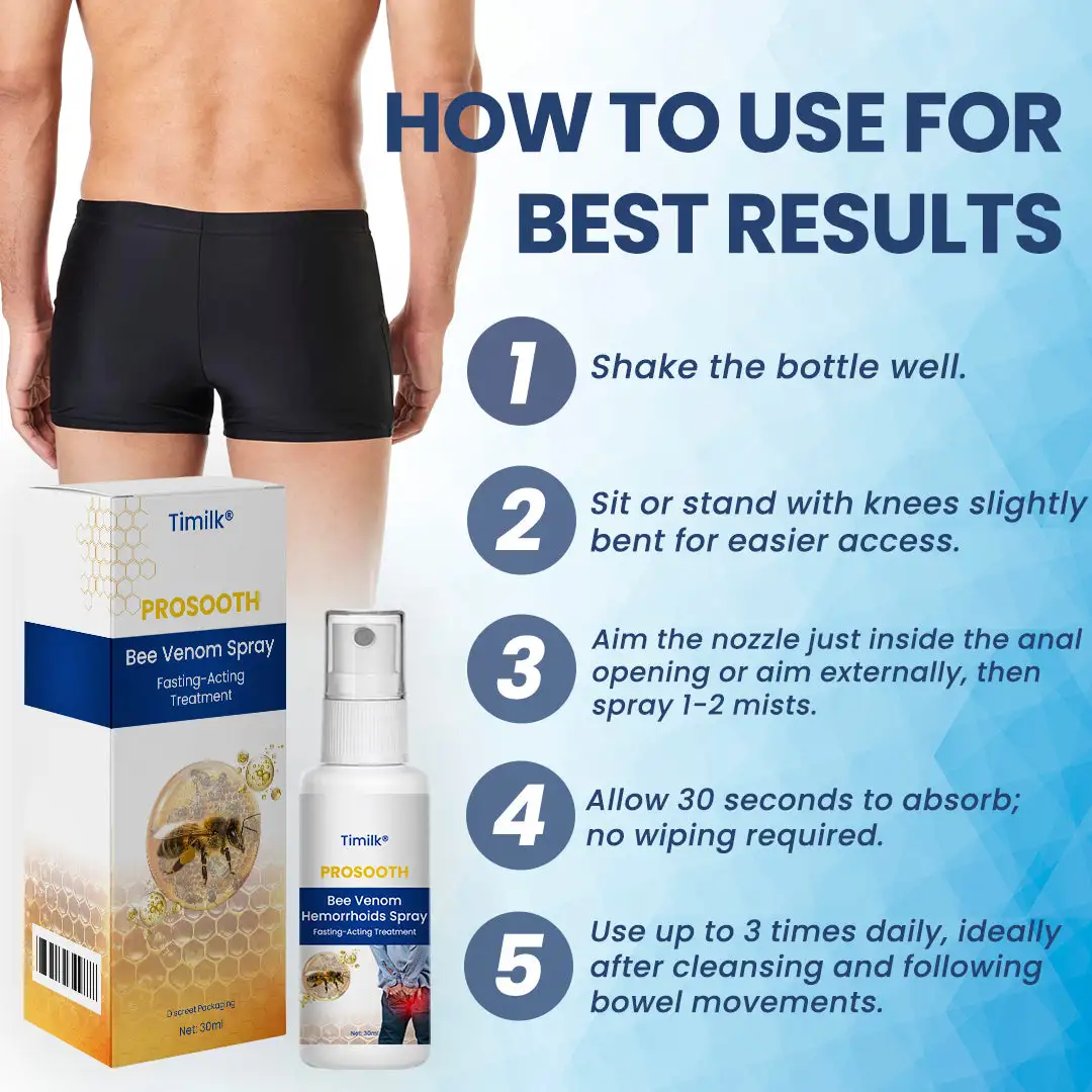 ProSooth Bee Venom Hemorrhoids Spray - Image 10