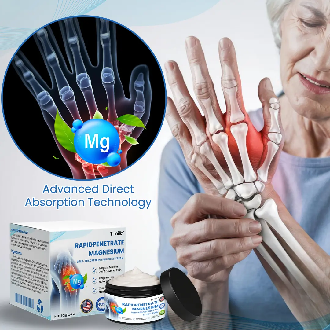 RapidPenetrate Magnesium Deep-Absorption Pain Relief Cream - Image 6