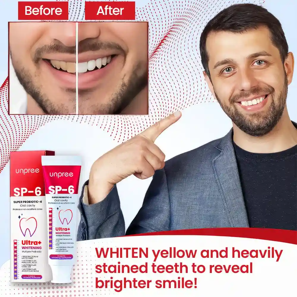 SP-6 Ultra+ Probiotic Whitening Toothpaste - Image 8