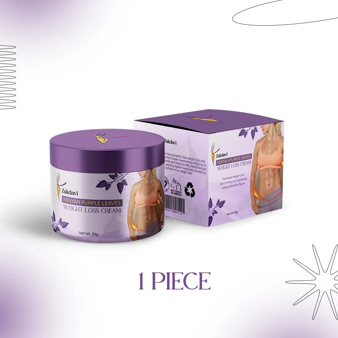 Zakdavi Kenyan Purple Leaves Weight Loss Cream - Image 12