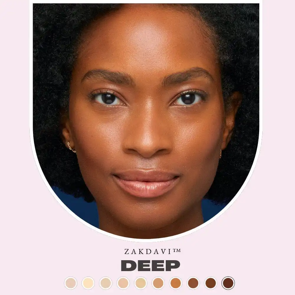 Zakdavi Super Coverage Foundation with Buffing Brush - Image 11