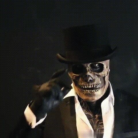 The latest skeleton biochemical mask for 2021-Creative GIF Introduction - Image 3