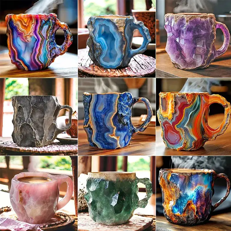 Mineral Crystal Coffee Cups - Image 9