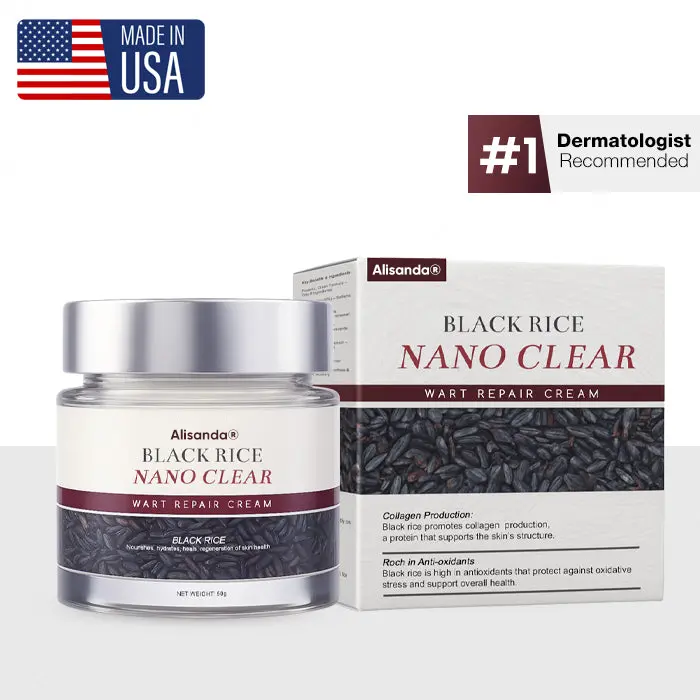 BlackRice Nano Clear Wart Repair Cream