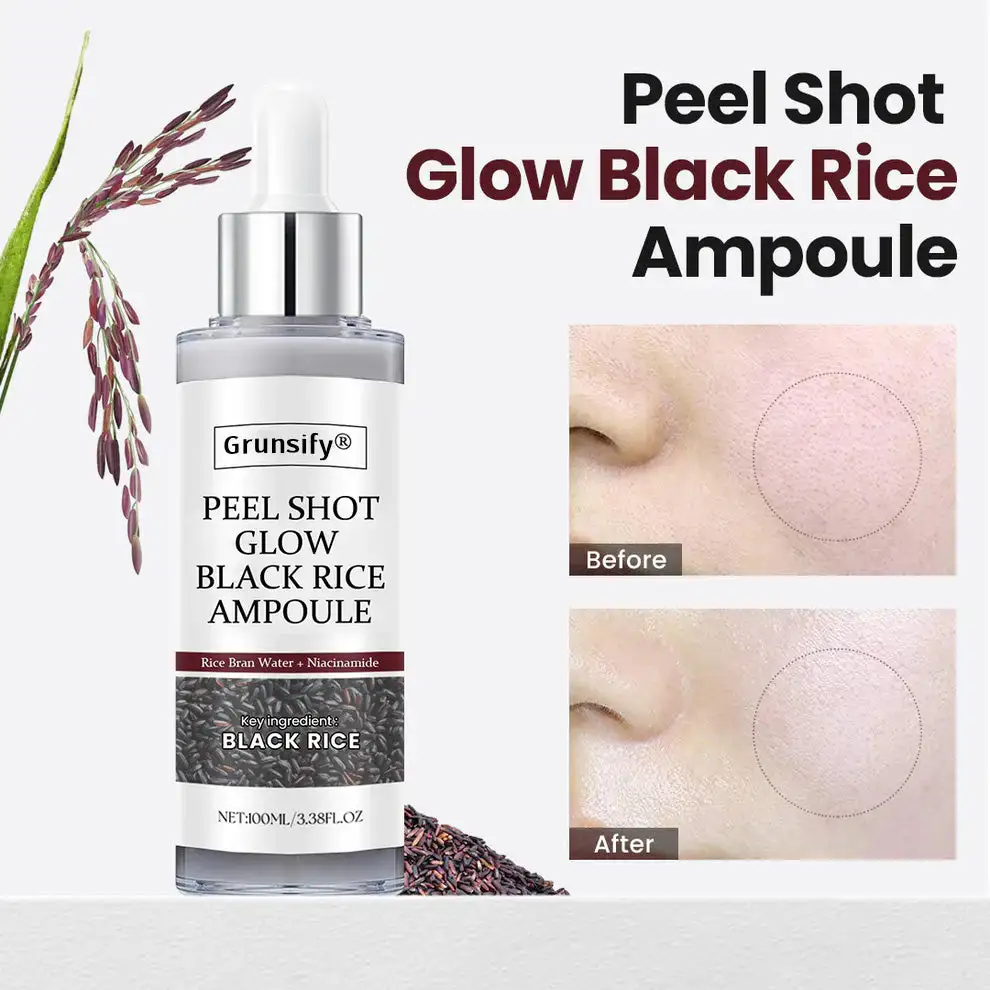 Peel Show Glow Black Rice Ampoule