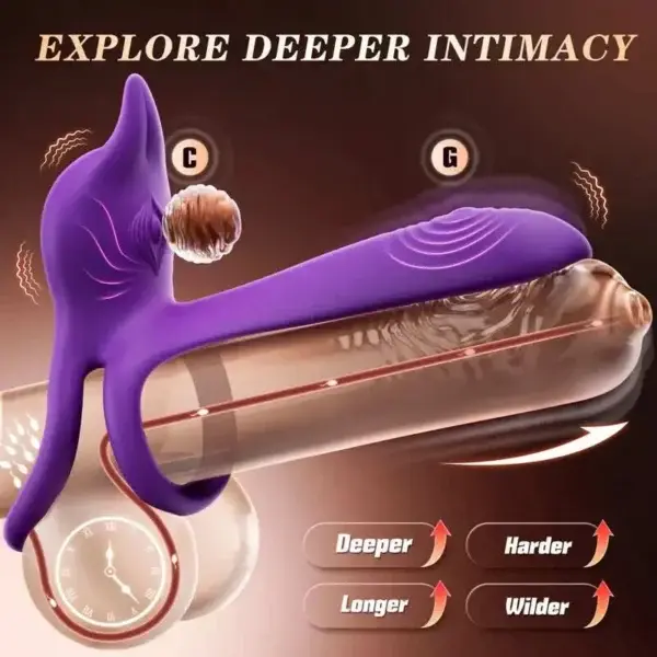 Enchanted GirlLuxe Smart Vibrating Ring - Image 3