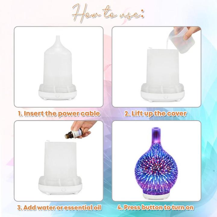 Firework Glass Atmospheric Diffuser - Image 5