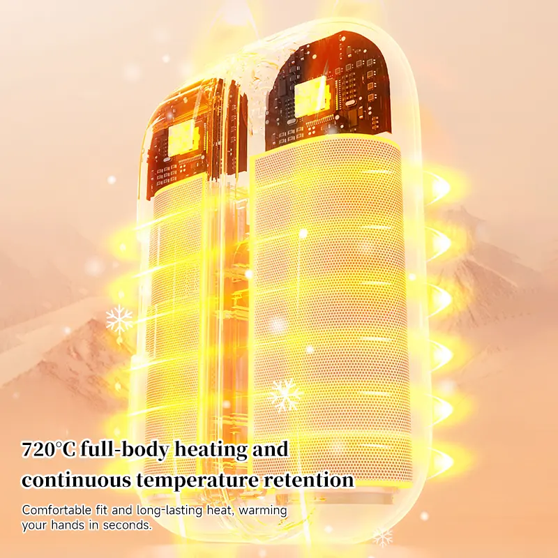 Magnetic Split Mini Portable Two-in-one Hand Warmer - Image 9