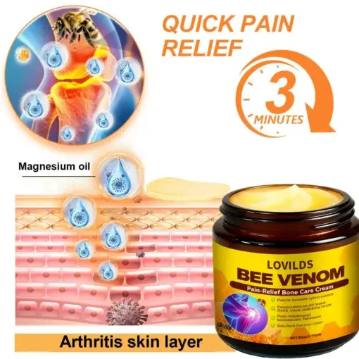 Bee Venom Cream for Bone Recovery & Pain Relief - Image 2