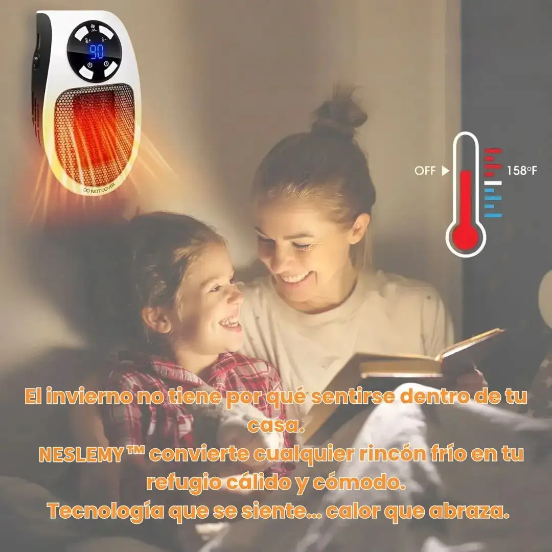 NESLEMY Calienta tu espacio en minutos y deleita con un invierno lleno de comodidad - Image 9
