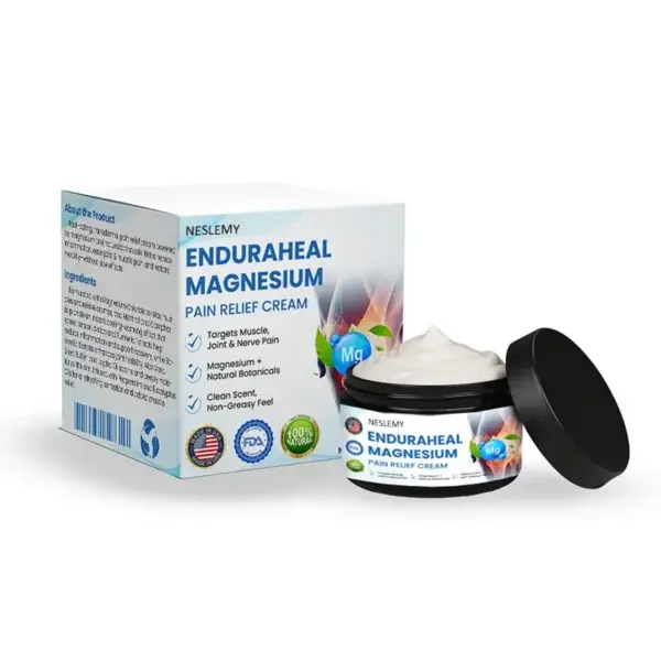EnduraHeal Magnesium Pain Relief Cream - Image 11