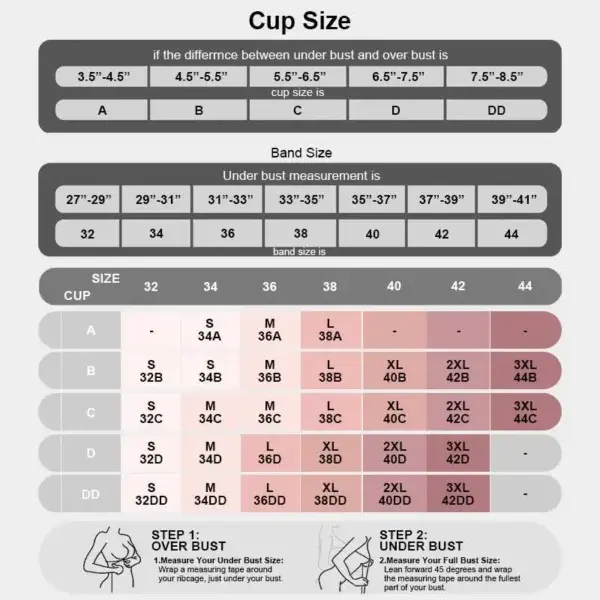 NESLEMY Wireless Womens Comfortable Wireless Bras Push Up Bralettes Seamless Tshirts Bras Deep V Everyday Bras - Image 5