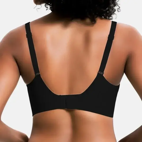 NESLEMY Wireless Womens Comfortable Wireless Bras Push Up Bralettes Seamless Tshirts Bras Deep V - Image 11