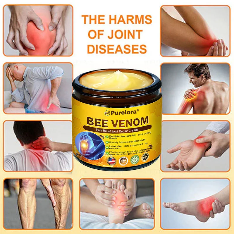 Bee Venom Pain Relief Joint Repair Cream - Image 12
