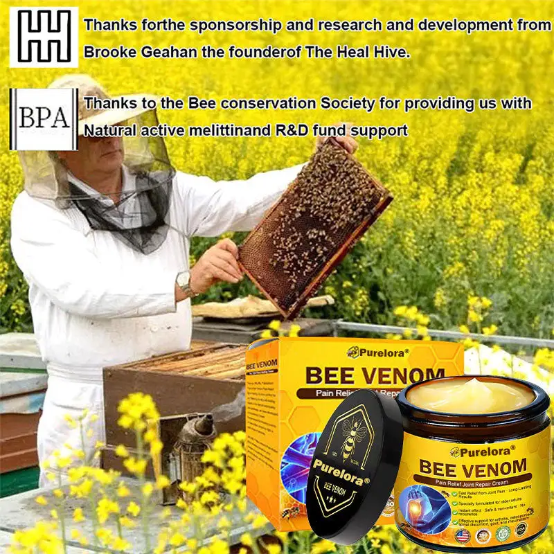 Bee Venom Pain Relief Joint Repair Cream - Image 3