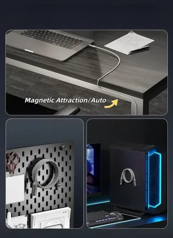 Magnetic Anti-Tangle Charging Cable - Image 13