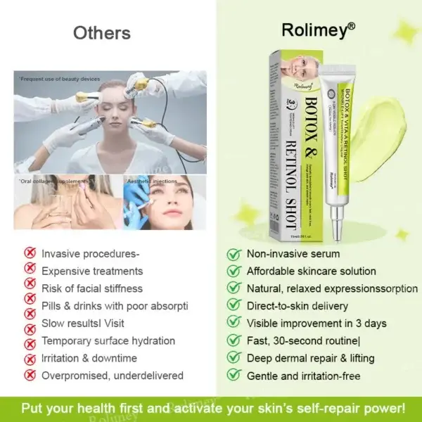 Botox & Vita-A Retinol Shot Wrinkle-Lift Tightening Cream - Image 2