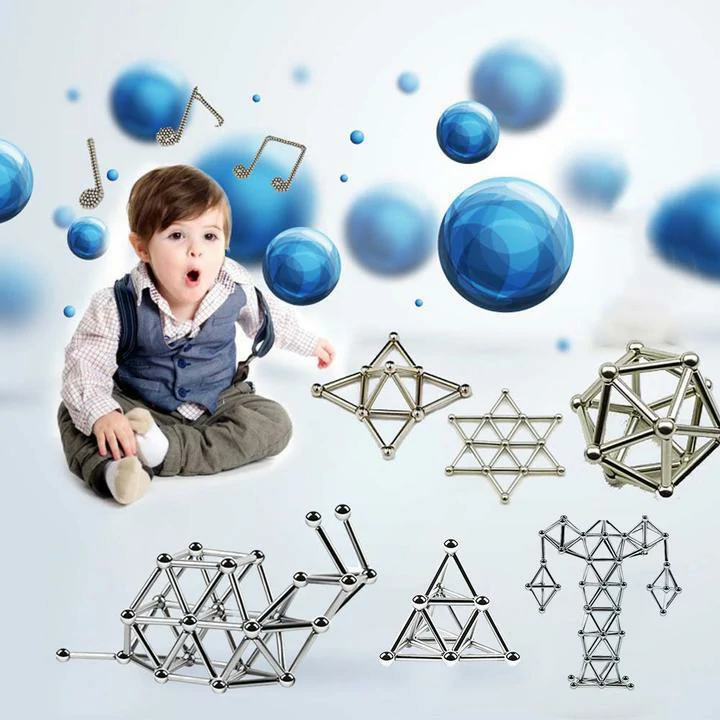 (🎅EARLY XMAS PROMOTIONS) DIY Magnetic Sticks And Balls - Buy 2 Get Extra 10% OFF - Image 7