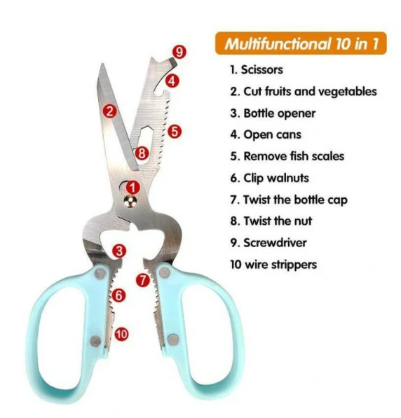 (Easter Promotion- 50% OFF) Multifunctional Portable Detachable Scissors - Image 8