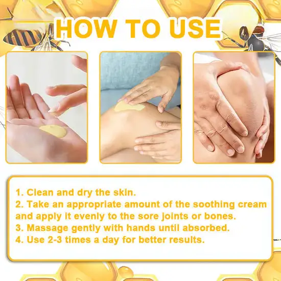Bee Venom Joint and Bone Arthritis Therapy Cream - Image 11